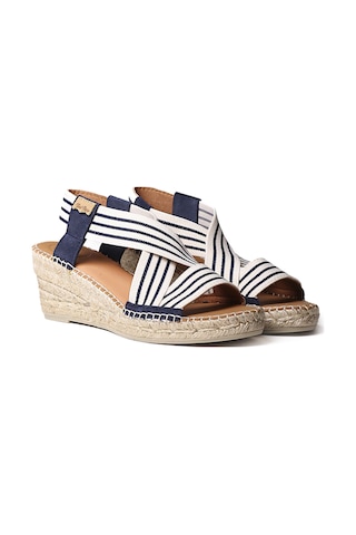 Sandalet Kadın Tina Toni Pons Ecru-navy Cru-mari Null Rose