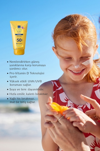 Avon Care Sun+ Protect Çocuklar İçin Nemlendirici Güneş Kremi SPF50 3 x 150 ML