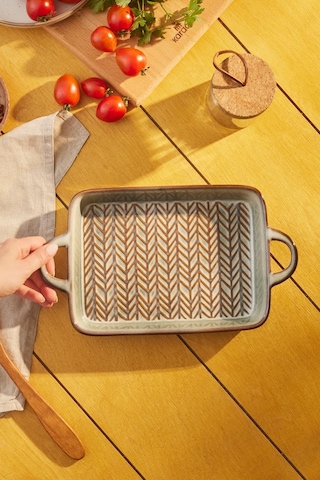 Karaca Culina Reaktif Fırın Kabı Gri 31 Cm Gri