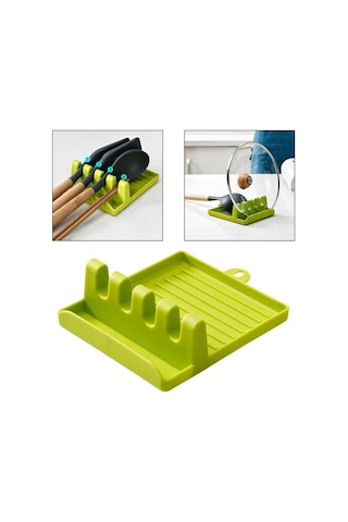 Homyl Damlama Pedi Ile Pp Kaşık Dayanağı Isıya Yeşil Yeşil