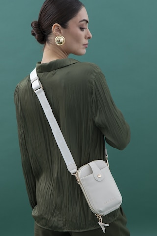 Sisley Kadın Çapraz Çantası Sly 209 Beyaz