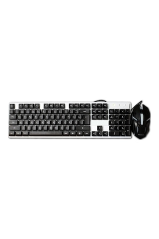 Owwotech Polygold OW8017 Işıklı Oyuncu Kablolu Oyuncu Klavye Ve Mouse Seti Gaming Set