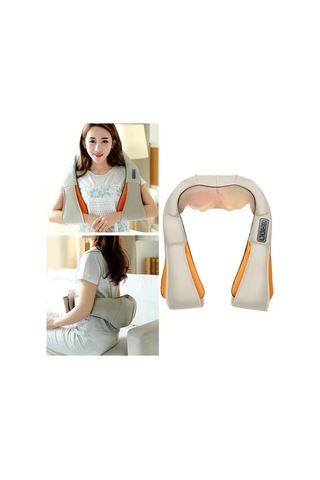 Darbeli Boyun - Omuz Masaj Şalı 4741 Açık Mavi