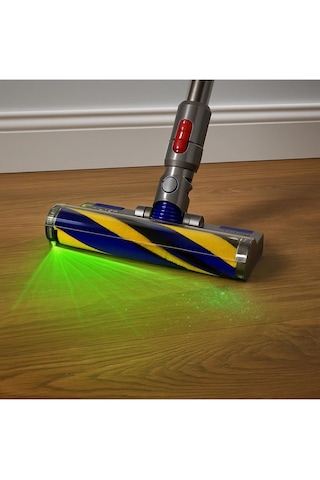Popüler Dyson V7 V8 V10 V11 V15 Gen5detect İle Uyumlu Lazer Işıklı Fluffy Başlık Genel