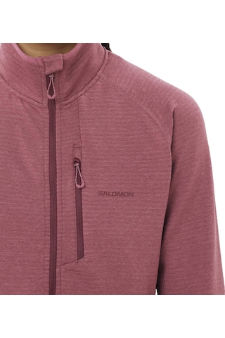 Salomon Salomon Essential Lightwarm Kadın Kırmızı Fleece 23303 Bordo