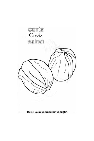 Boyama Zamanı: Meyve ve Sebzeler- Parıltı Yayınları