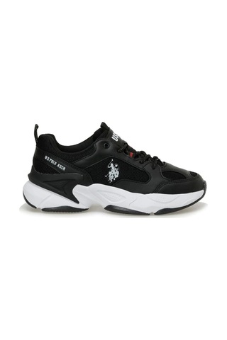 U.S. Polo Assn. U.s.polo Assn. Maybe Kadın Ayakkabi - Siyah Beyaz Siyah - Beyaz
