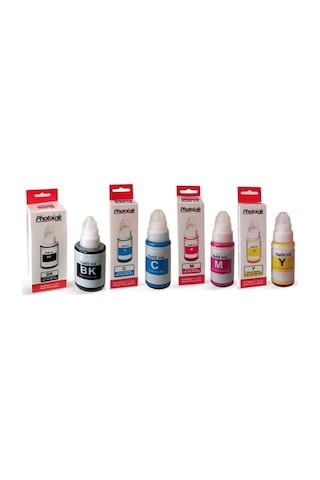 Photoink Canon G2410 4 Renk Mürekkep 135 Ml - 70 Ml Gı-490