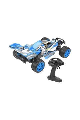 9010-1f 1:10 Kumandalı 40 Cm Dev Off-road Araba Şarjlı, 2.4ghz, Yüksek Hızlı Rc Arazi Aracı - Mavi