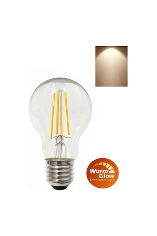 Osram Value 6,5w 60w A60 Dim Rustik Led Ampul E27 Sarı Işık - Işığı Kısılabilir Filamentli Lamba