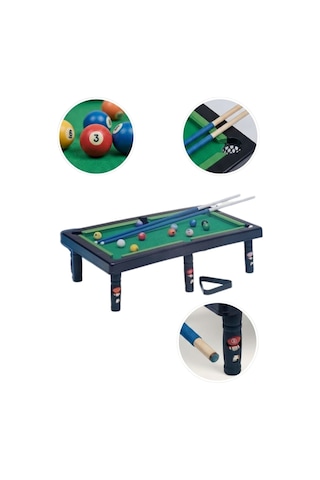 Mini Bilardo Oyunu Seti Evde Eğlenceli Masa Oyunu Çocuk Ve Aile