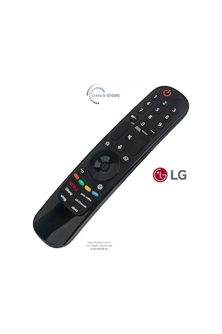 Lg İle Uyumlu Model Oled55c46la Webos Tv Kumandası-mikrofon Ve Air Mouse