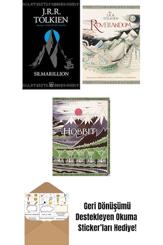 Silmarillion + Roverandom Özel Ciltli Baskı + Hobbit Özel Ciltli Baskı