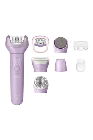 Philips 9000 Serisi Bre728/05 9 Başlıklı Kablosuz Islak Kuru Çok Fonksiyonlu Epilasyon Seti