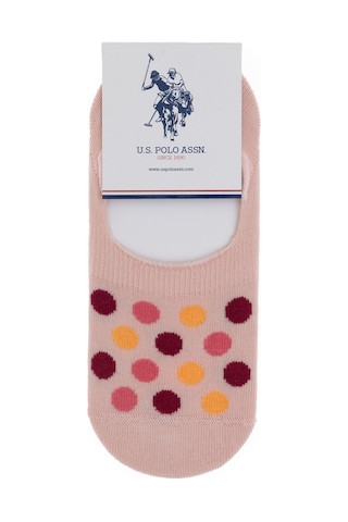 U.S. Polo Assn. Kadın 3'lü Babet Çorabı 50311369-VR042