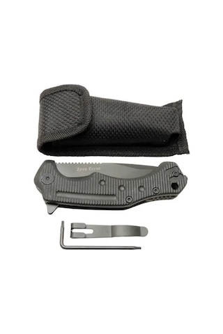 Zero Error 7-12 Black Çakı 22 Cm Manuel, Kemerlikli Çok Renkli