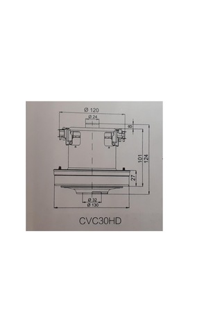 Unico Cg-30 Hd Süpürge Motor Bakır Sargı 2400w