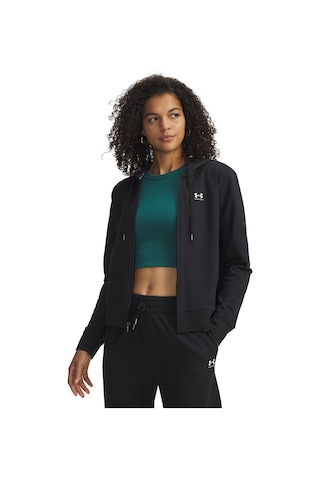 Under Armour Sport Terry Kadın Siyah Kapüşonlu Ceket