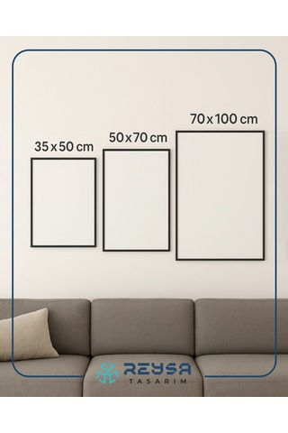 Dünya Haritası Posteri 70x100 Cm