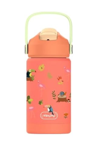 Sipnjoy - Flipsip Çocuk Su Termosu / 360 Ml - Jungle Jam Çok Renkli
