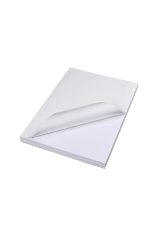 A4 Yapışkanlı Etiket Kağıdı, Mat Yüzeyli, 120gsm 50 Yaprak Diğer