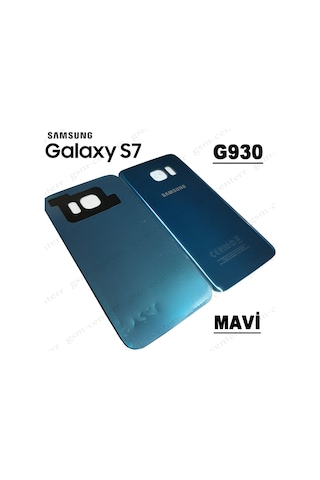 Samsung Uyumlu Galaxy S7 Arka Kapak Batarya Pil Kapağı G930F Yapışkanlı