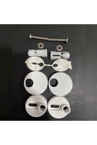 Klozet Kapağı Montaj Vidası Yavaş Kapanan Plastik Diğer