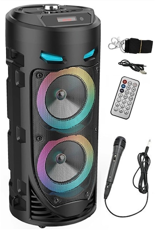 Junglee ZQS4239 Karaoke Mikrofonlu Bluetooth 5.0 Hoparlör