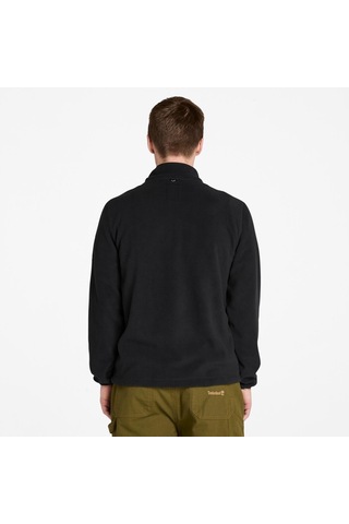 Timberland 1/4 Zip Fleece Erkek Polar-33873 Siyah