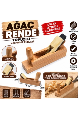Ağaç Rende Topuzlu Ağaç Rendesi Marangoz Rendesi Kapı Altı Rendesi Topuzlu Ahşap Rende