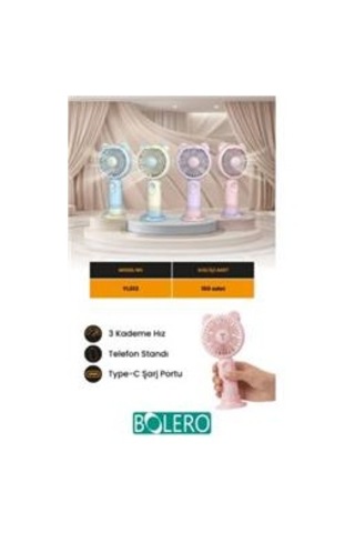 Bolero Mini Fan Yl013 Sp6389 Renkli