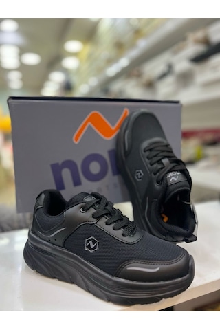 Noka Unisex Spor Ayakkabı Siyah