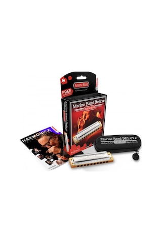 Hohner Marine Band Deluxe Mızıka mi Majör