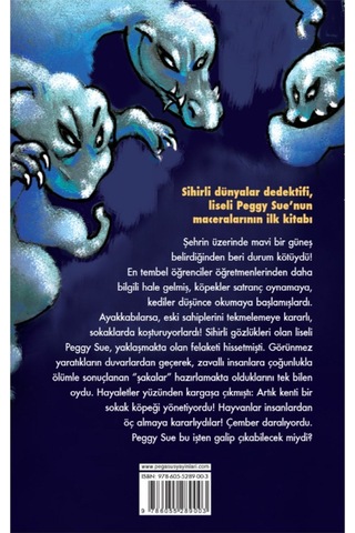 Peggy Sue ve Hayaletler Mavi Köpeğin Günü - Serge Brussolo - Pegasus