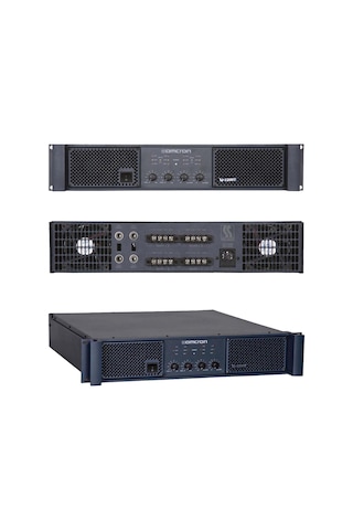 Startech Omcron Q-1200t 4x300w 4 Çıkışlı Hat Trafolu Power Anfi Güç Anfisi