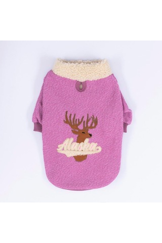 Pawstar Pembe Alaska Esnek, Küçük Irk Köpek Trikosu