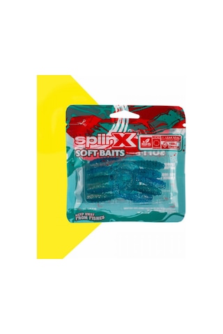 Spıınx Crazy Taıl Kuyruk 7.5cm 10p Blue Sılver