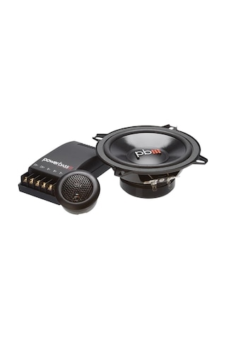 Powerbass 13cm Component Hoparlör - Powerbass S-50c 13cm Hoparlör + Tweeter + Crossover Komponent Ho
