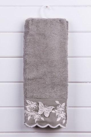 Bambu 2'Li 41X76 El Havlusu Seti-Gri
