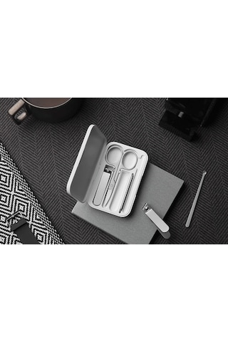 Xiaomi Mijia Profesyonel Paslanmaz Çelik Tırnak Makası Seti