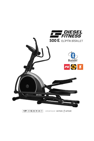 Diesel Fitness 500 E Eliptik Bisiklet Siyah