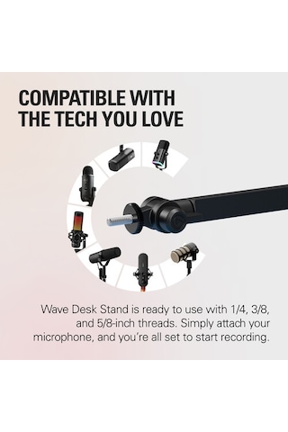Elgato 10aau9901 Wave Desk Stand