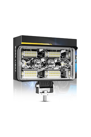 Off Road Delici Spotled 4 İnç 130 W Beyaz Sarı Çalışma Lambası