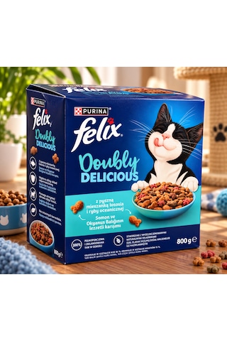 Purına Felix 800gr Somonlu Kuru Mama
