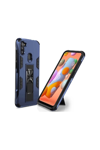 Samsung Uyumlu Galaxy A11 Kilif Miknatisli Zirhli Korumali Silikon 466955436