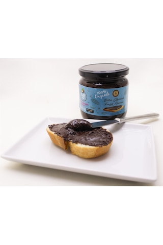Dark Brown BİTTER Sürülebilir Gerçek Çikolatalı Fındık Kreması 400 Gram