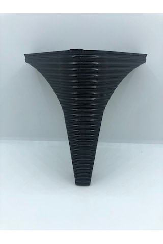 DEKORATİF, 15 CM SİYAH PLASTİK BAZA,KOLTUK,MOBİLYA AYAĞI (4 ADET)