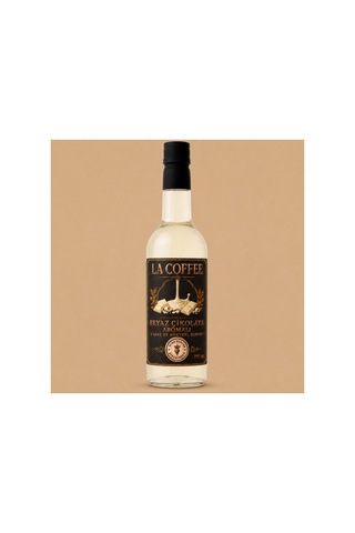 La Coffee Beyaz Çikolata Aromalı Kahve Ve Kokteyl Şurubu 750 Ml - %100 Pancar Şekerli