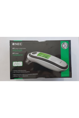 Nec A11 Alından ve Kulaktan Kızılötesi Temassız Ateş Ölçer Beyaz