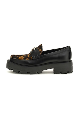 Guess Kadın Yanika2 Leopar Desenli Kalın Tabanlı Makosen - Mix 4120742